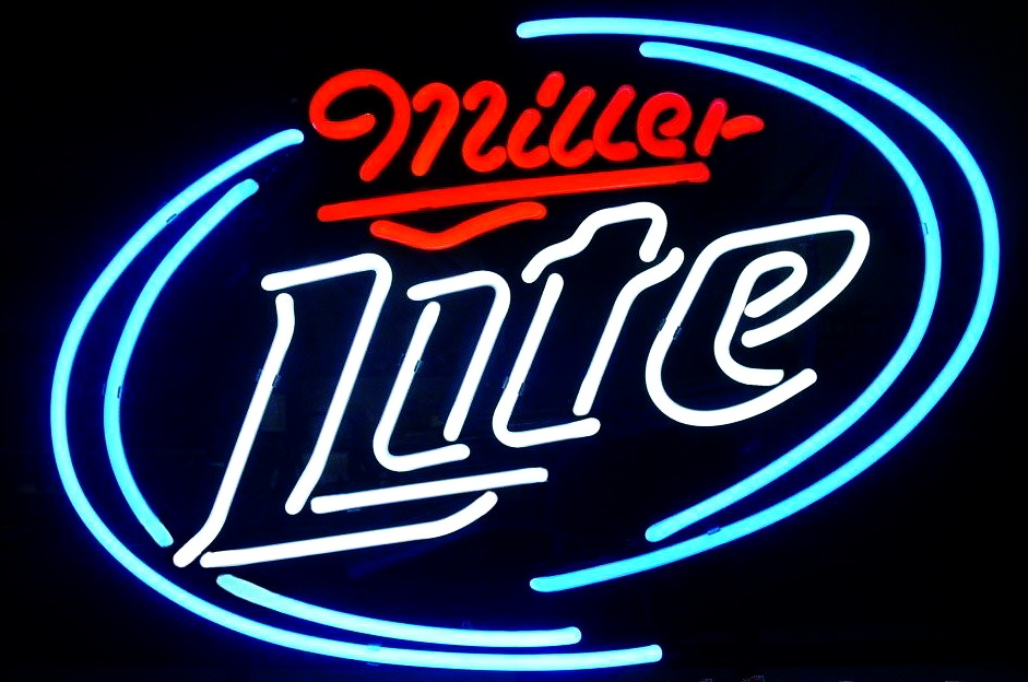 Miller Lite Alt Neon Sign